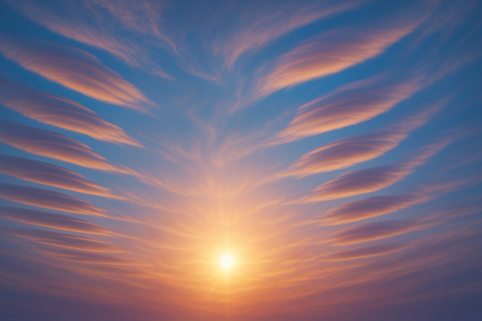 肋骨雲のスピリチュアルな意味とは?幸運のサインや天気との関係も解説