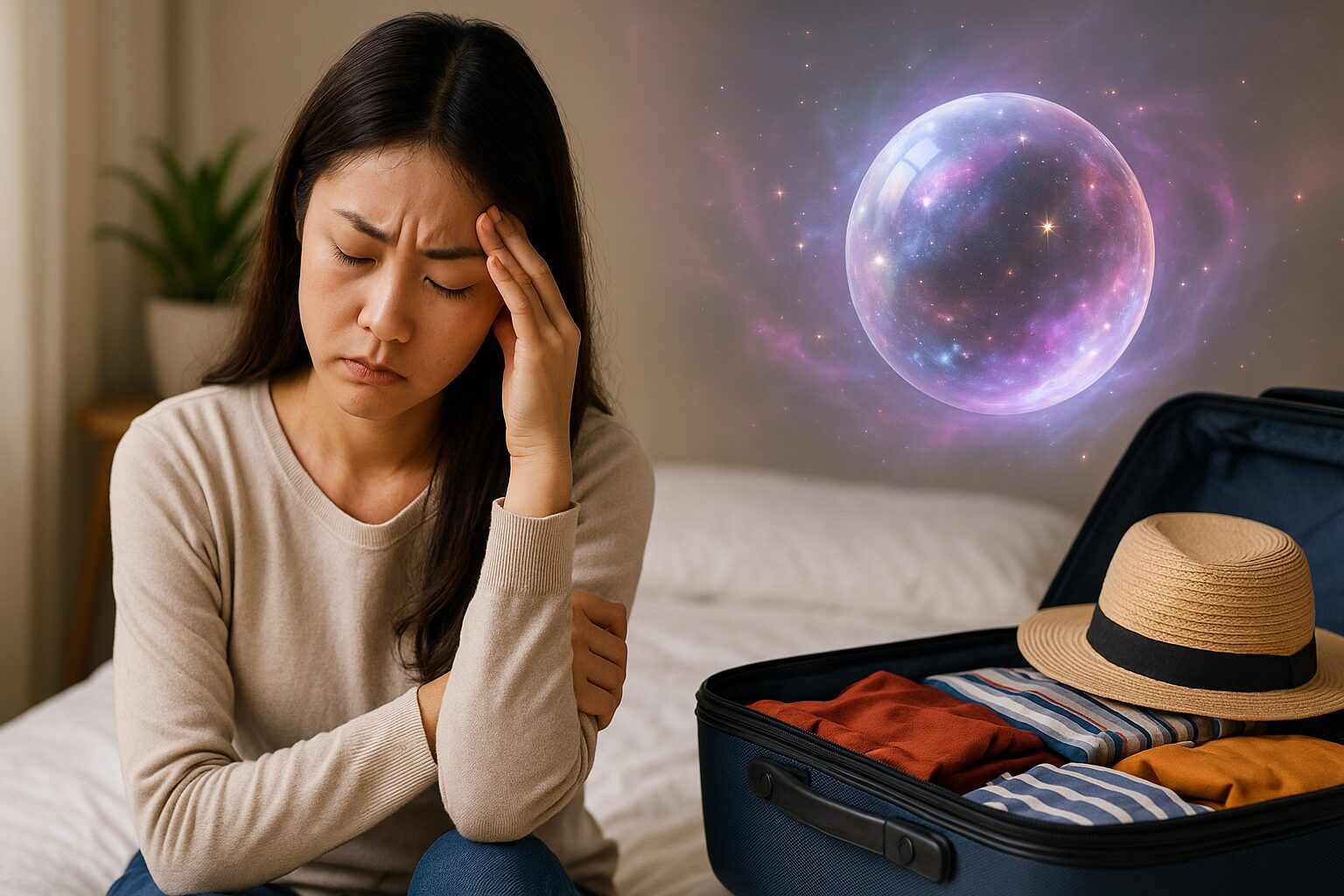 旅行前の体調不良はスピリチュアルなサイン?意味と対処法