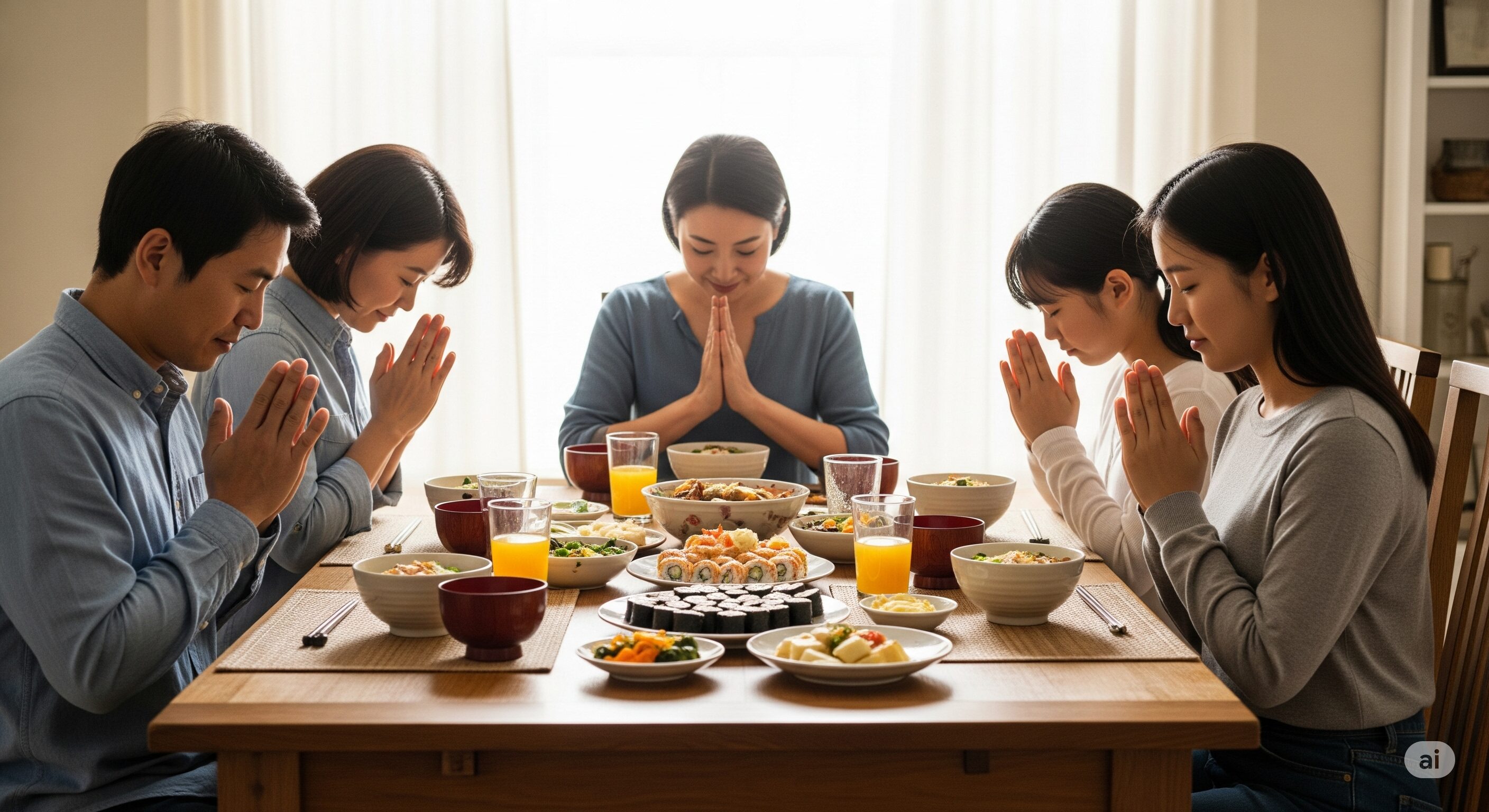 感謝を育む食事ルーティンと儀式