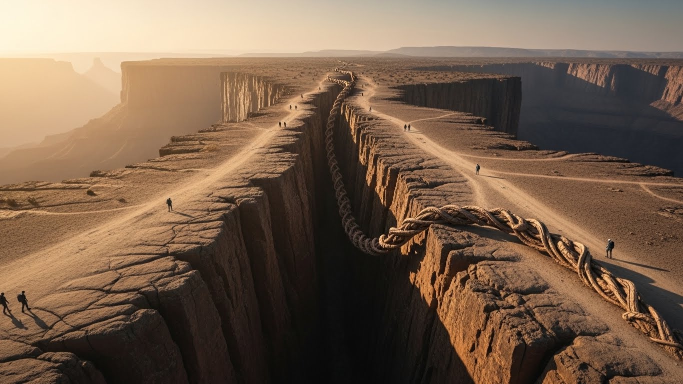 プレート移動と大陸を引きずった伝説