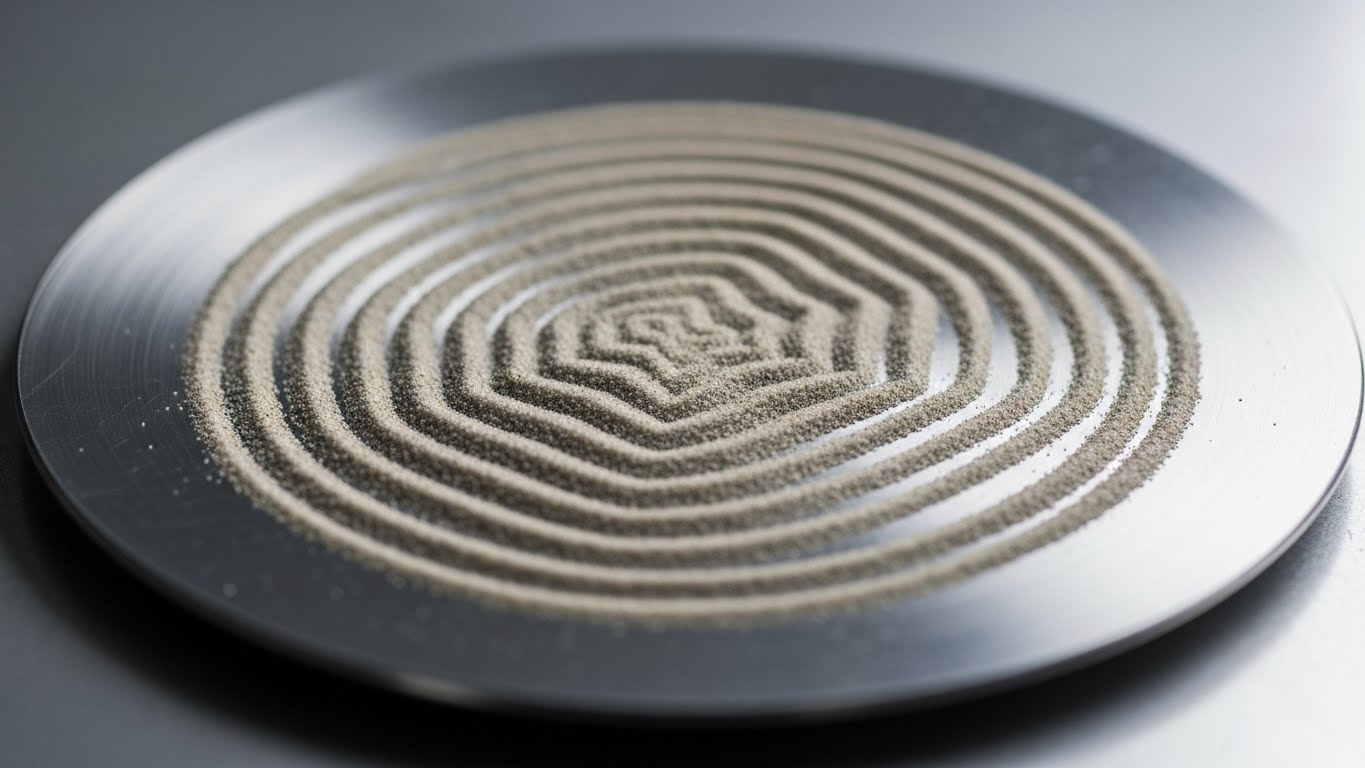 サイマティクスの幾何学模様と視覚的トリック