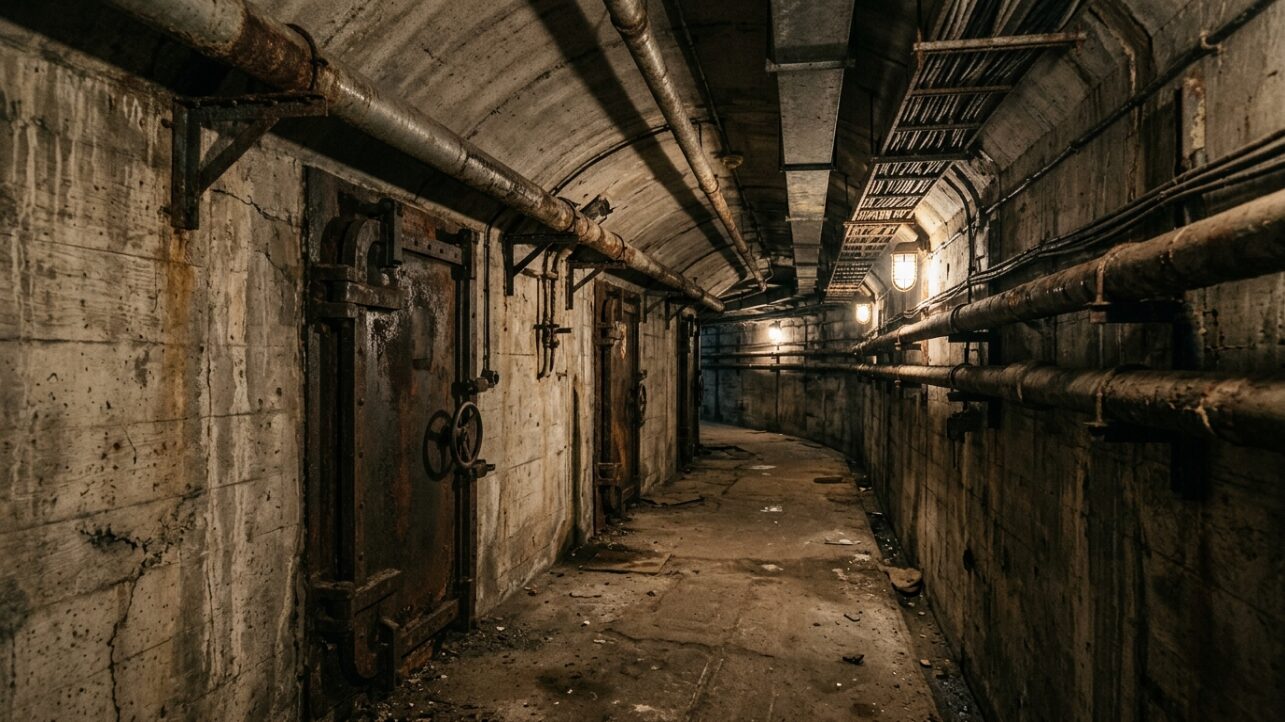 地下に今も残る軍事拠点の密命