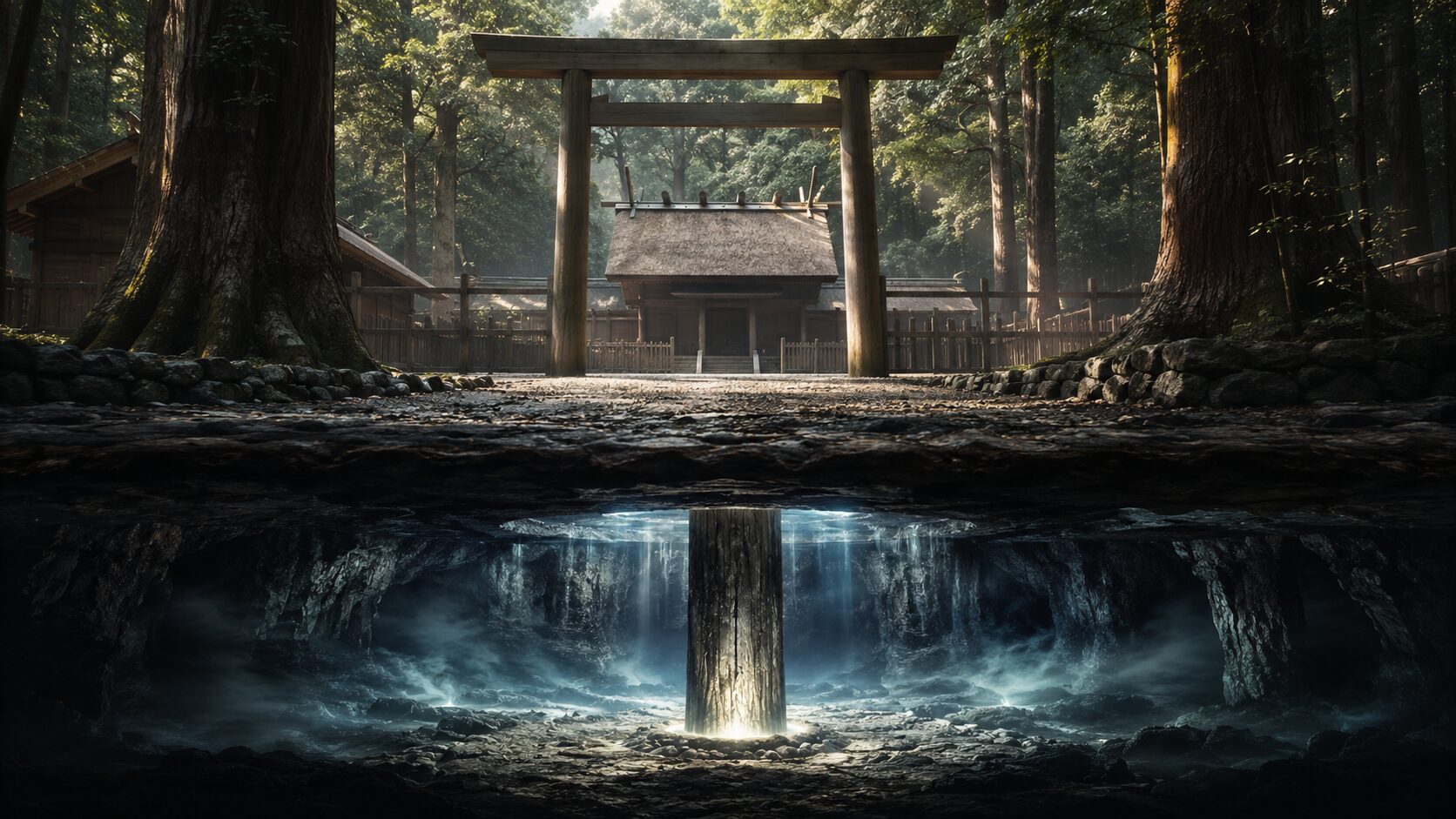 伊勢神宮の地下と都市伝説の真相|アーク・心御柱の謎
